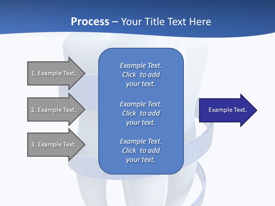 Caries Dent Close PowerPoint Template