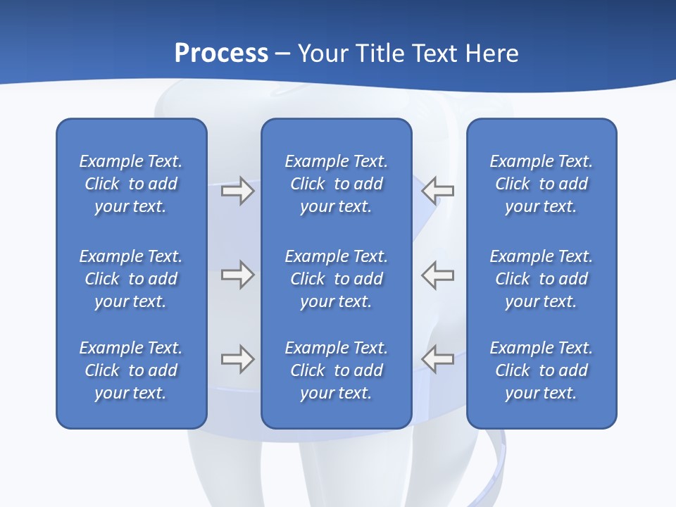 Caries Dent Close PowerPoint Template