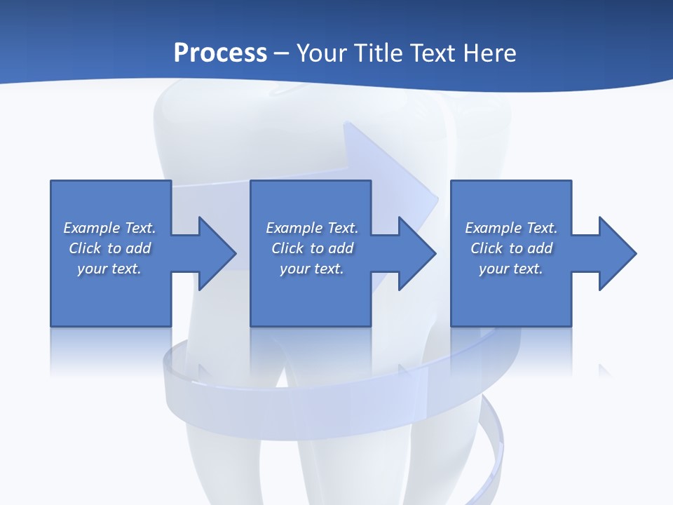 Caries Dent Close PowerPoint Template