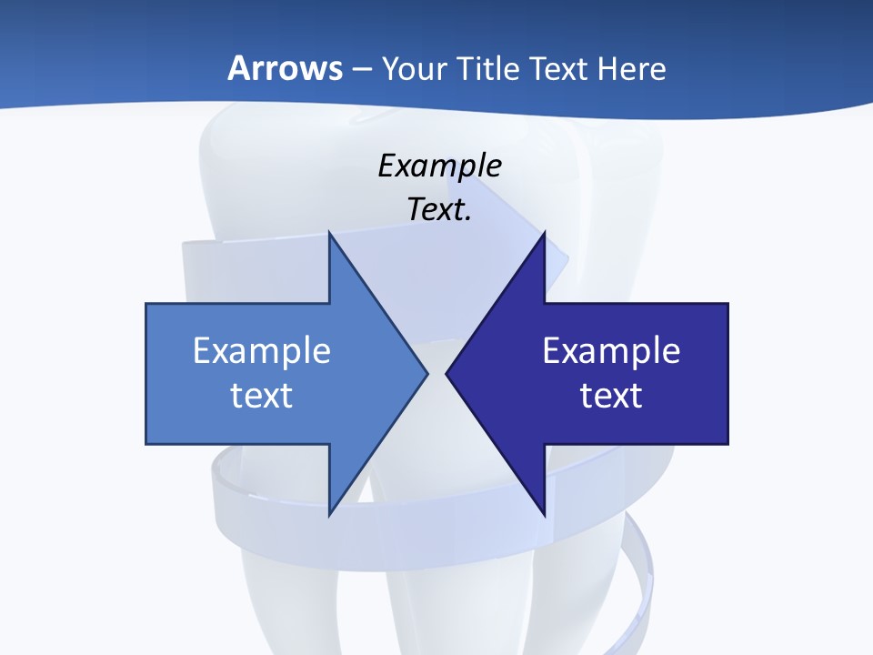 Caries Dent Close PowerPoint Template
