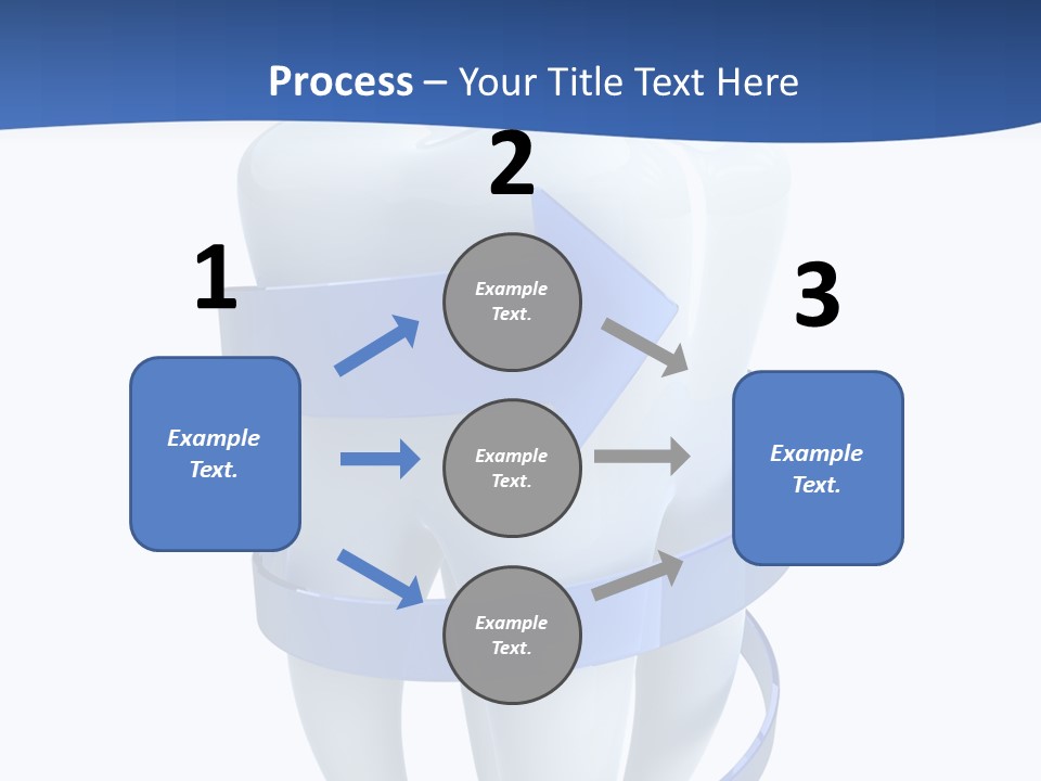 Caries Dent Close PowerPoint Template