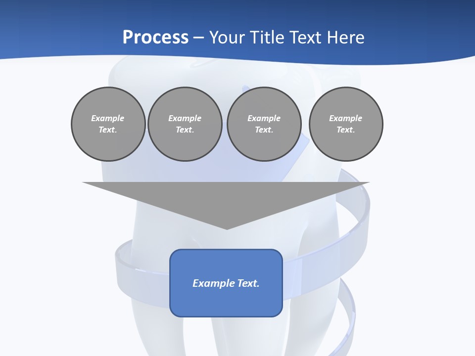 Caries Dent Close PowerPoint Template