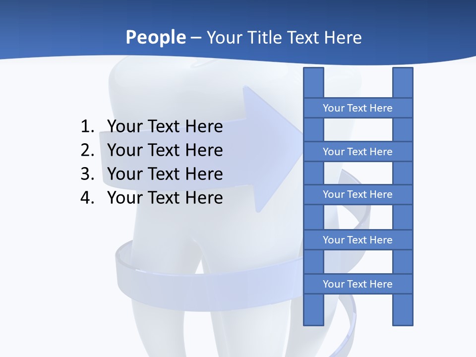 Caries Dent Close PowerPoint Template