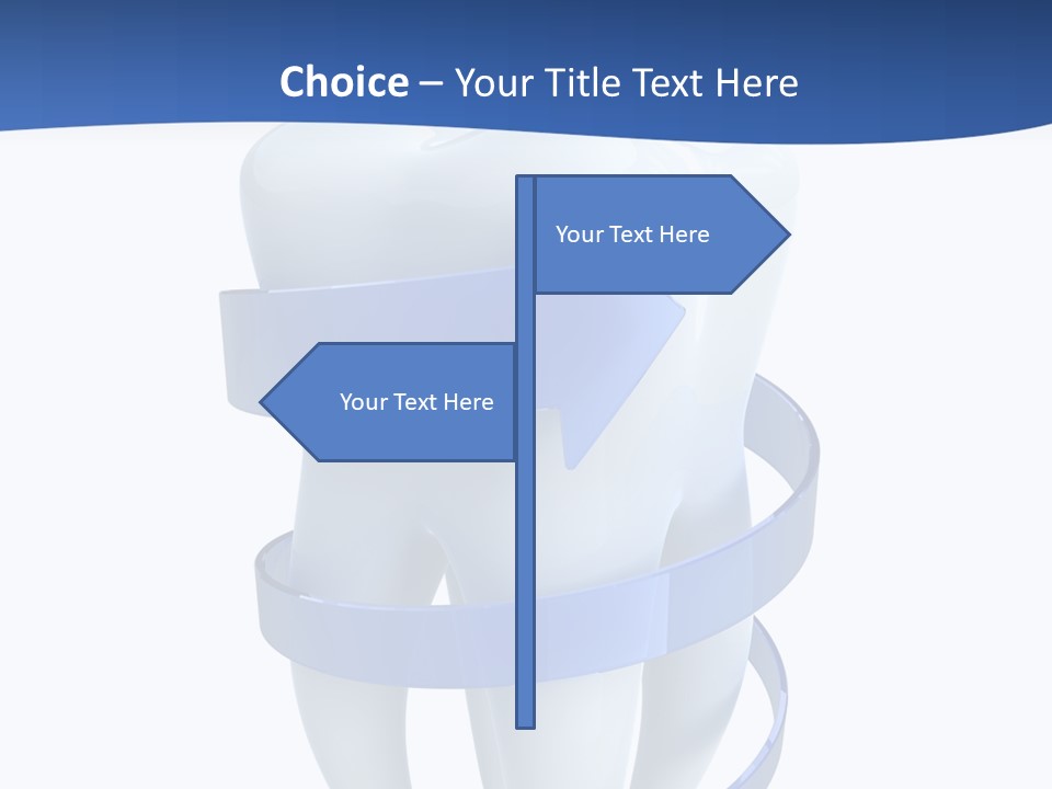 Caries Dent Close PowerPoint Template