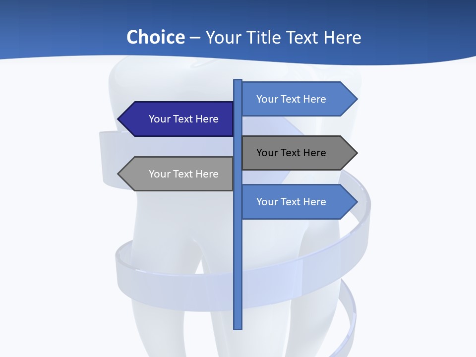 Caries Dent Close PowerPoint Template