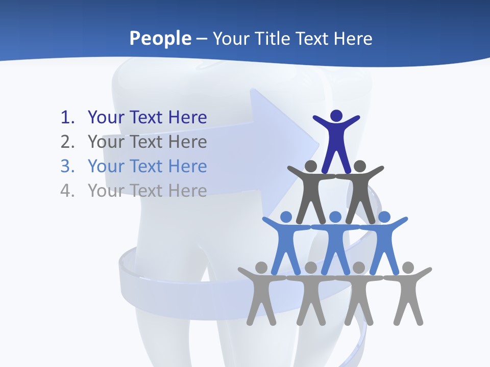 Caries Dent Close PowerPoint Template