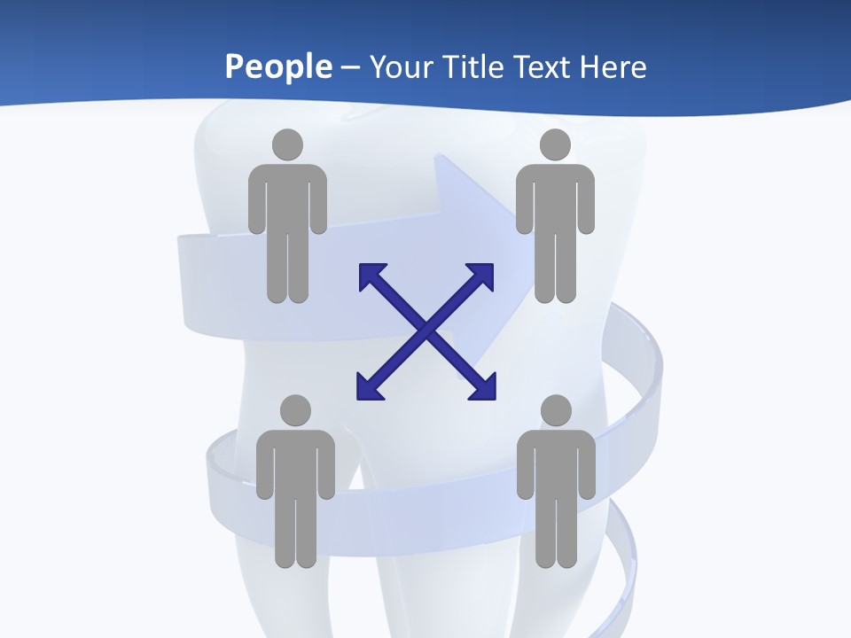 Caries Dent Close PowerPoint Template