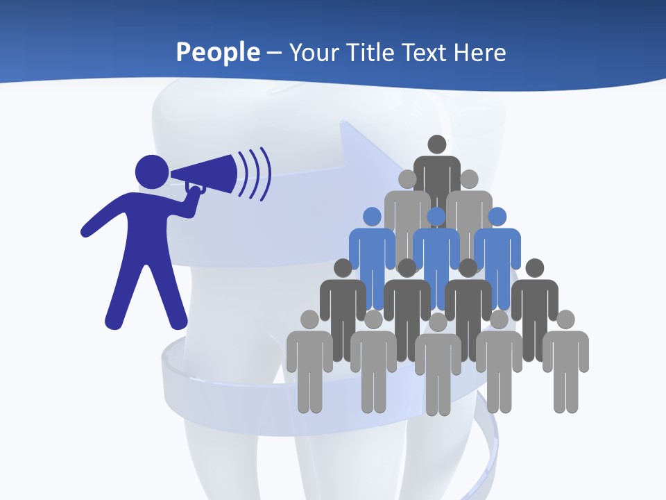 Caries Dent Close PowerPoint Template