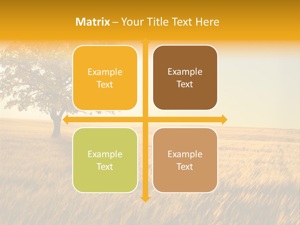 Autumn Fields PowerPoint Template