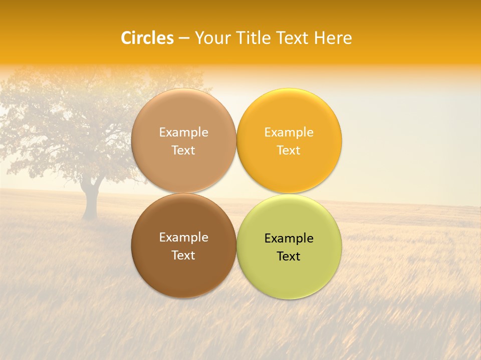 Autumn Fields PowerPoint Template
