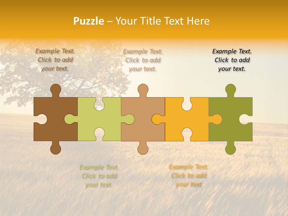 Autumn Fields PowerPoint Template
