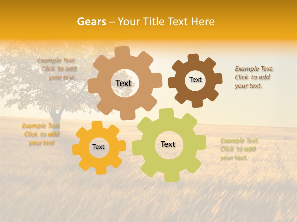 Autumn Fields PowerPoint Template