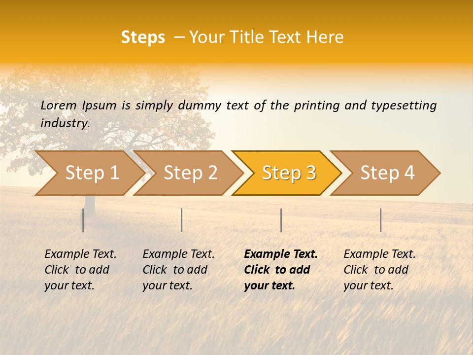 Autumn Fields PowerPoint Template