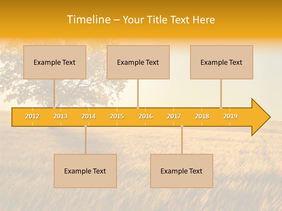 Autumn Fields PowerPoint Template