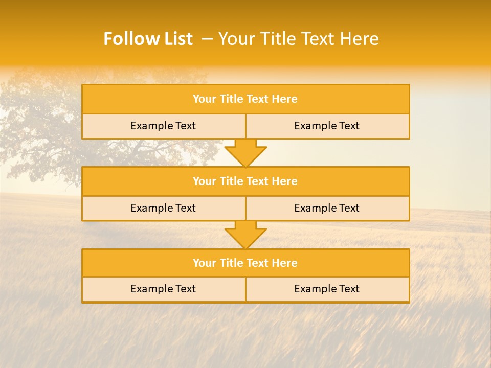 Autumn Fields PowerPoint Template