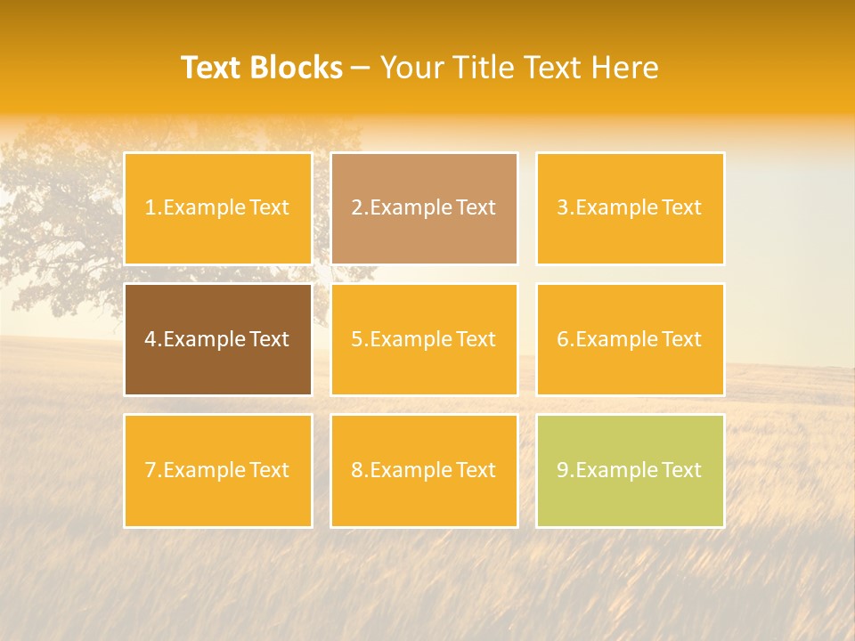 Autumn Fields PowerPoint Template