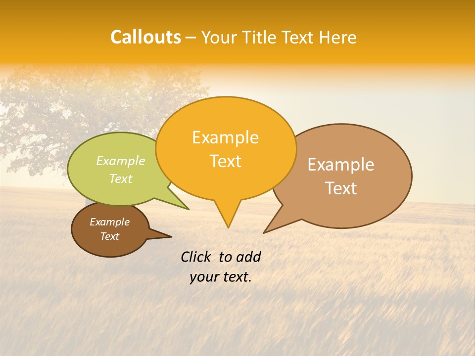 Autumn Fields PowerPoint Template