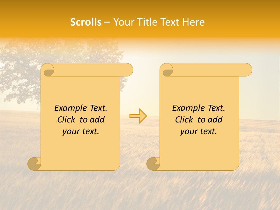 Autumn Fields PowerPoint Template