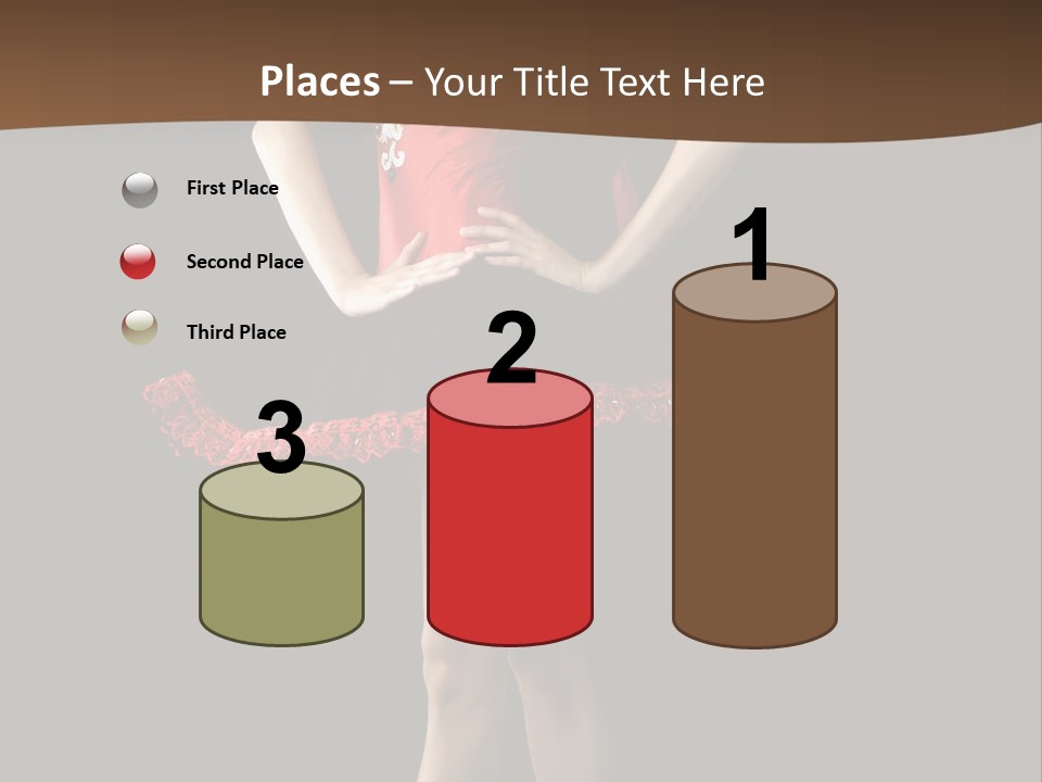 Classical Posing Color PowerPoint Template