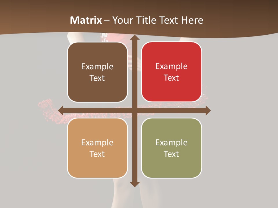 Classical Posing Color PowerPoint Template