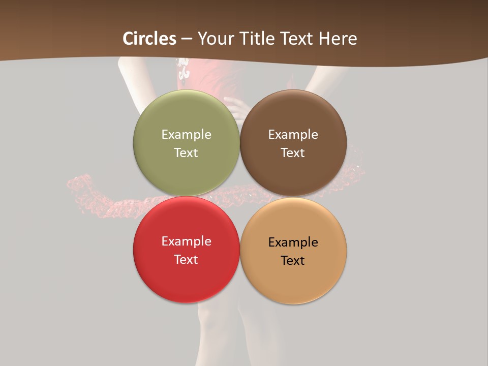 Classical Posing Color PowerPoint Template