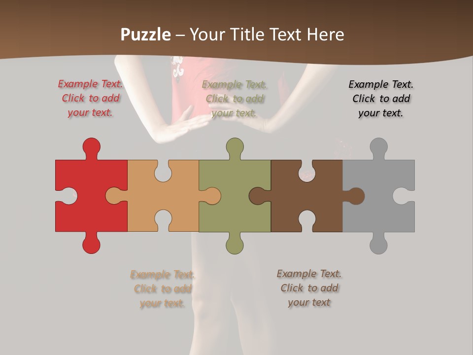 Classical Posing Color PowerPoint Template