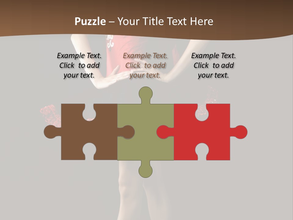 Classical Posing Color PowerPoint Template