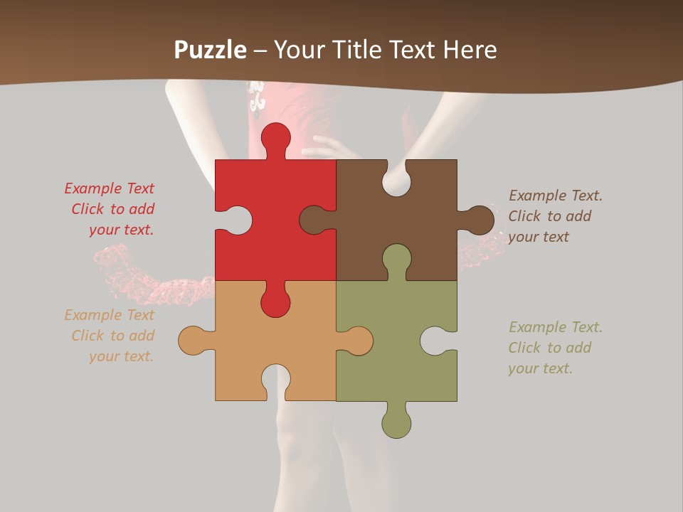 Classical Posing Color PowerPoint Template