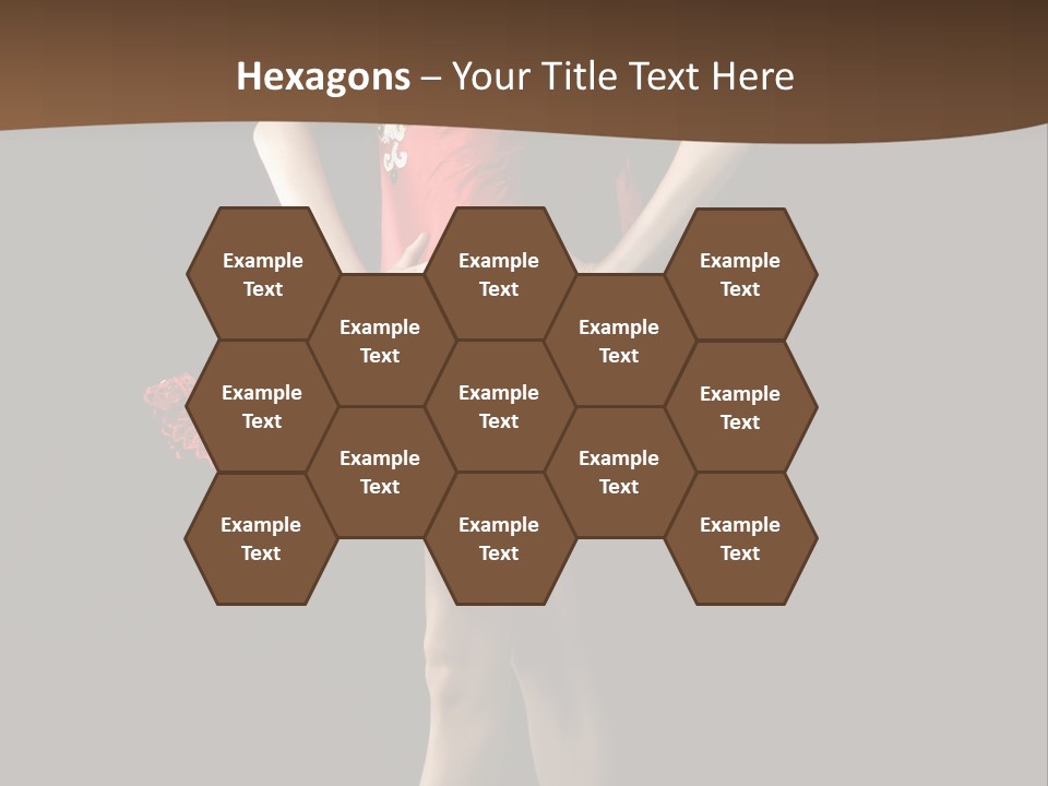 Classical Posing Color PowerPoint Template