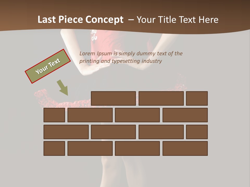 Classical Posing Color PowerPoint Template