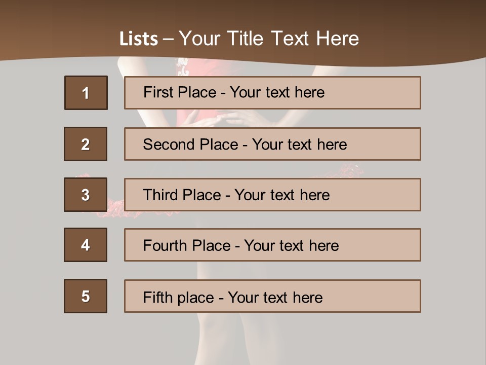 Classical Posing Color PowerPoint Template