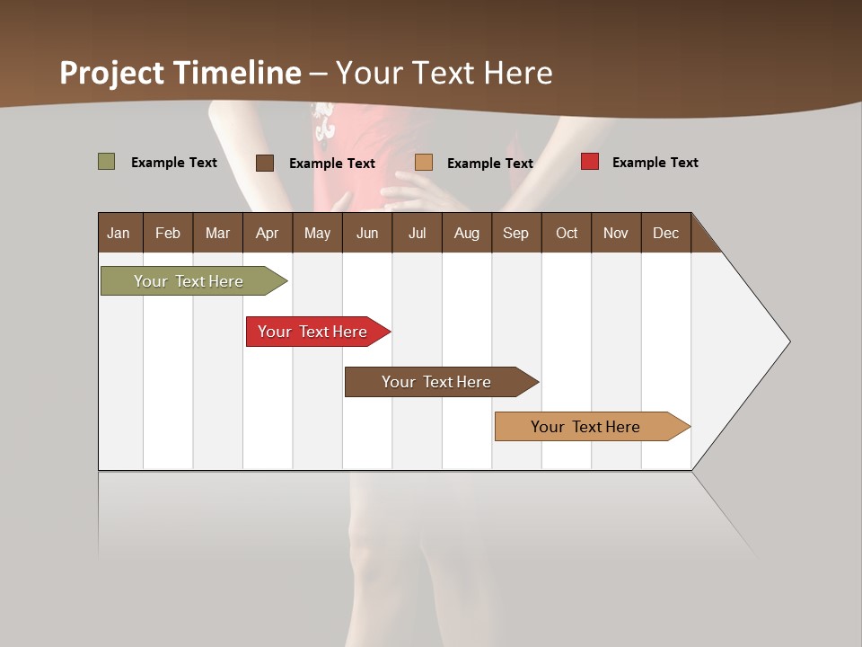 Classical Posing Color PowerPoint Template