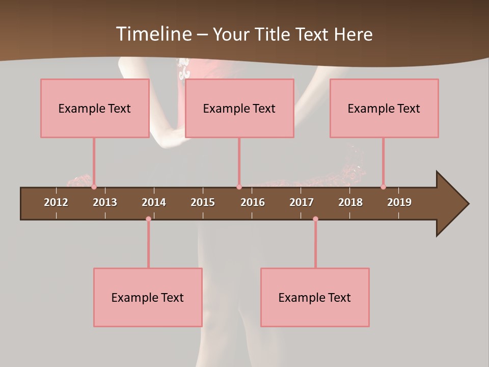 Classical Posing Color PowerPoint Template
