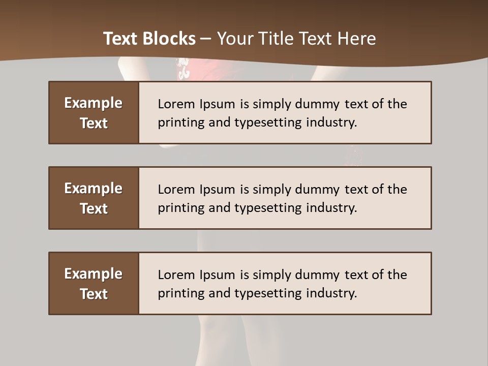 Classical Posing Color PowerPoint Template