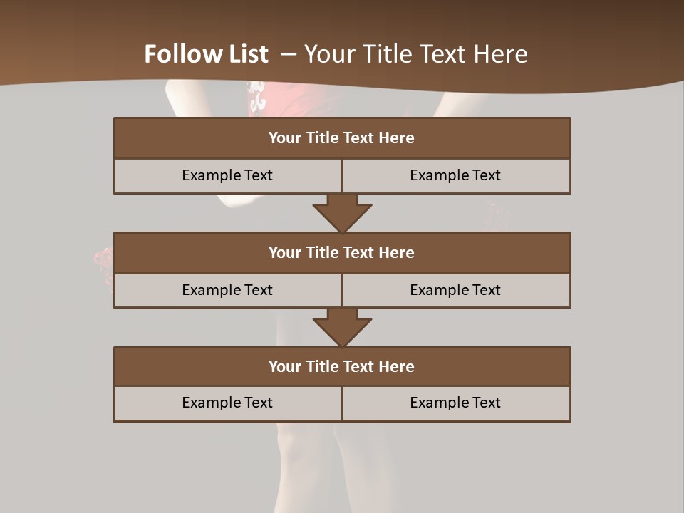 Classical Posing Color PowerPoint Template