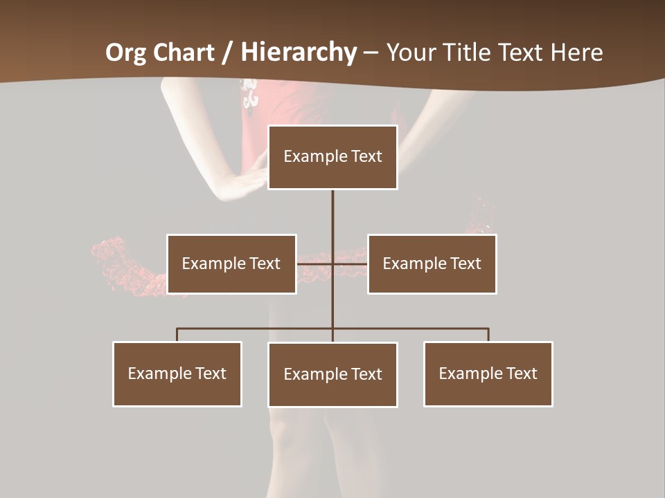 Classical Posing Color PowerPoint Template