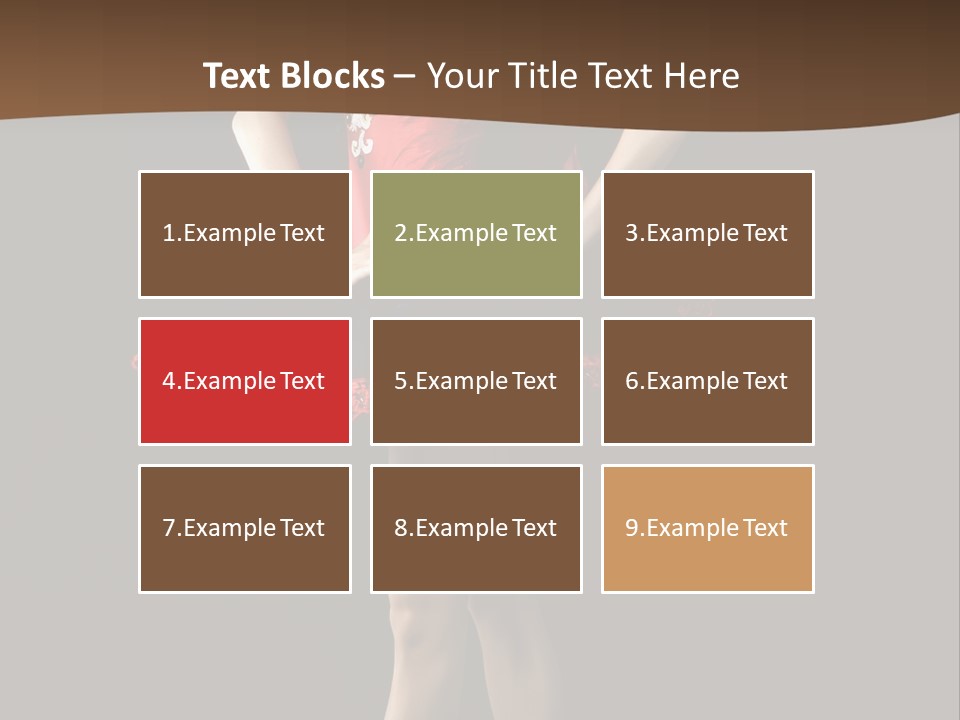 Classical Posing Color PowerPoint Template