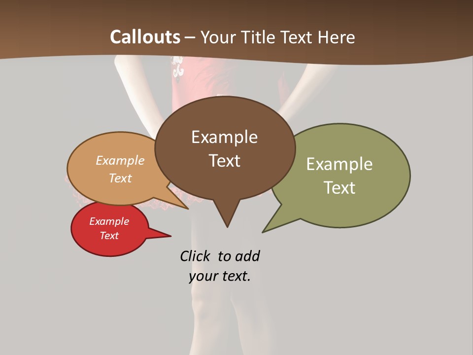 Classical Posing Color PowerPoint Template