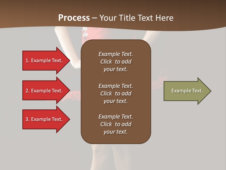 Classical Posing Color PowerPoint Template