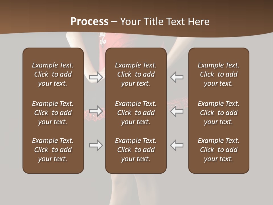 Classical Posing Color PowerPoint Template