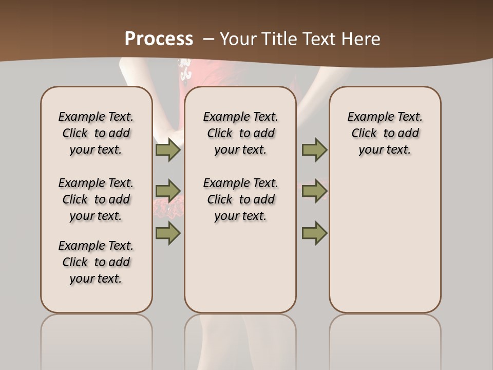 Classical Posing Color PowerPoint Template