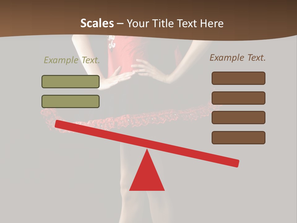 Classical Posing Color PowerPoint Template