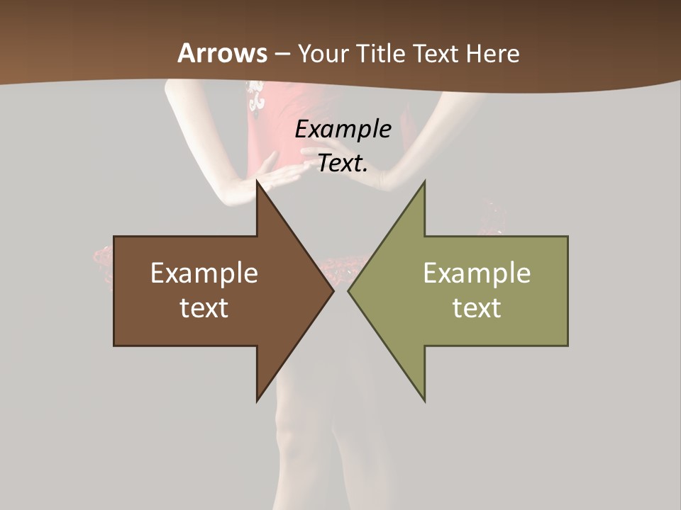 Classical Posing Color PowerPoint Template