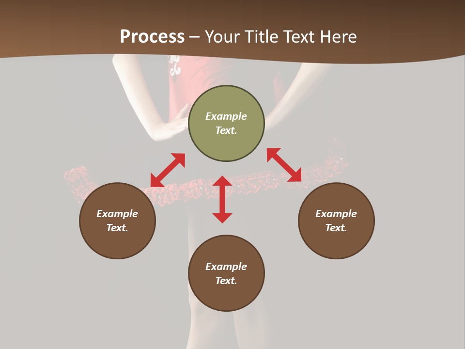 Classical Posing Color PowerPoint Template