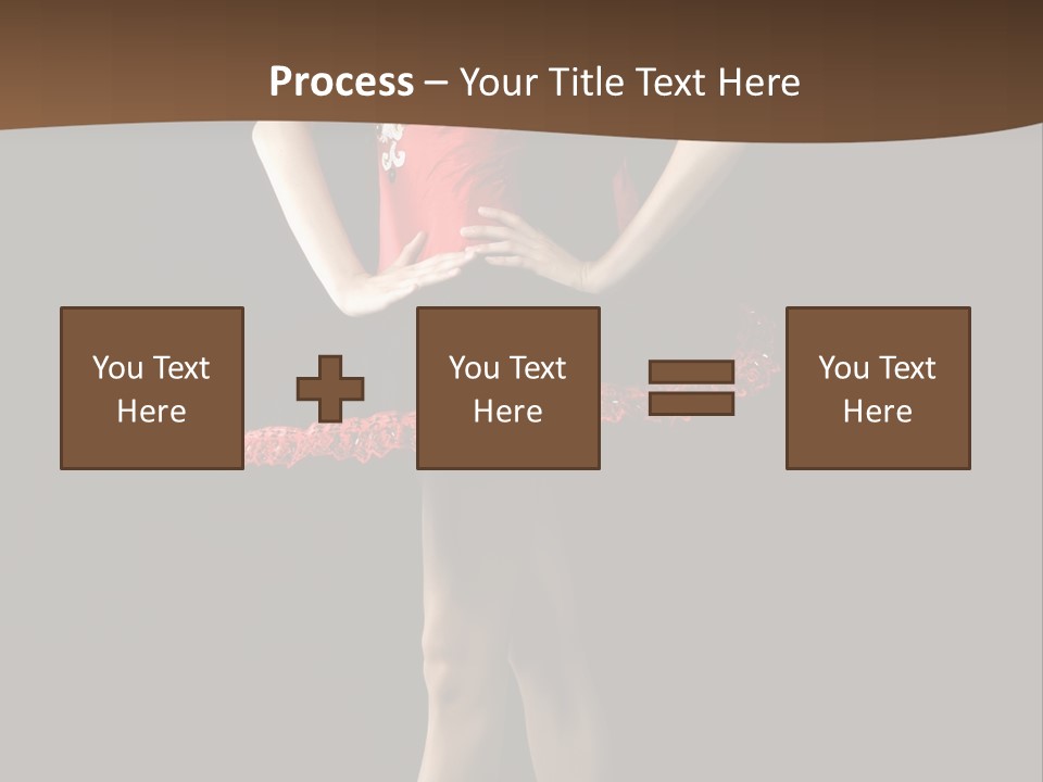 Classical Posing Color PowerPoint Template