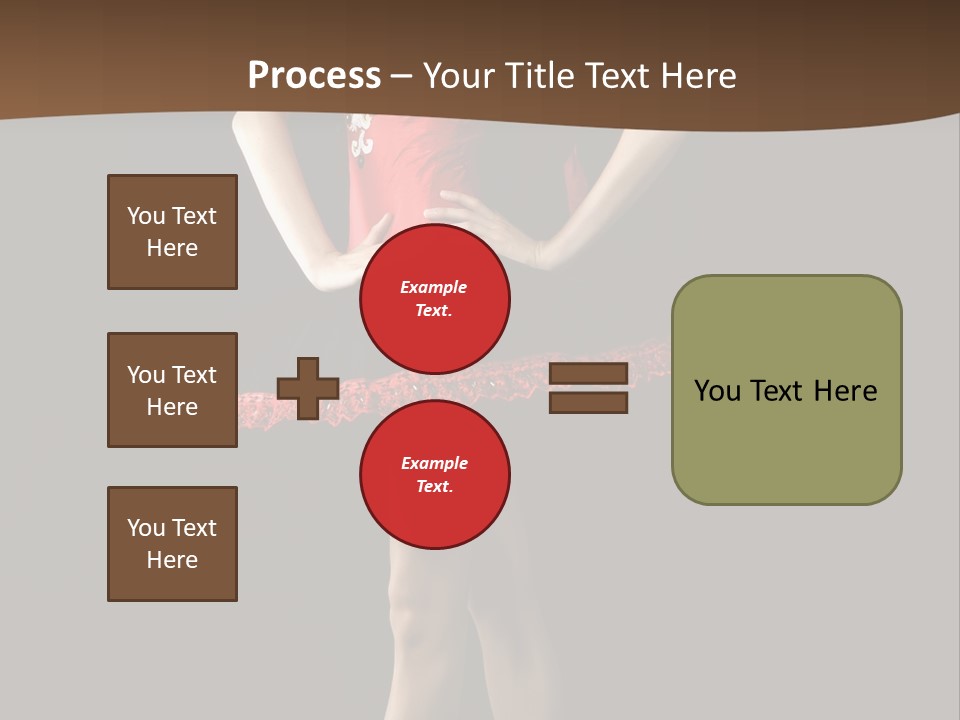 Classical Posing Color PowerPoint Template