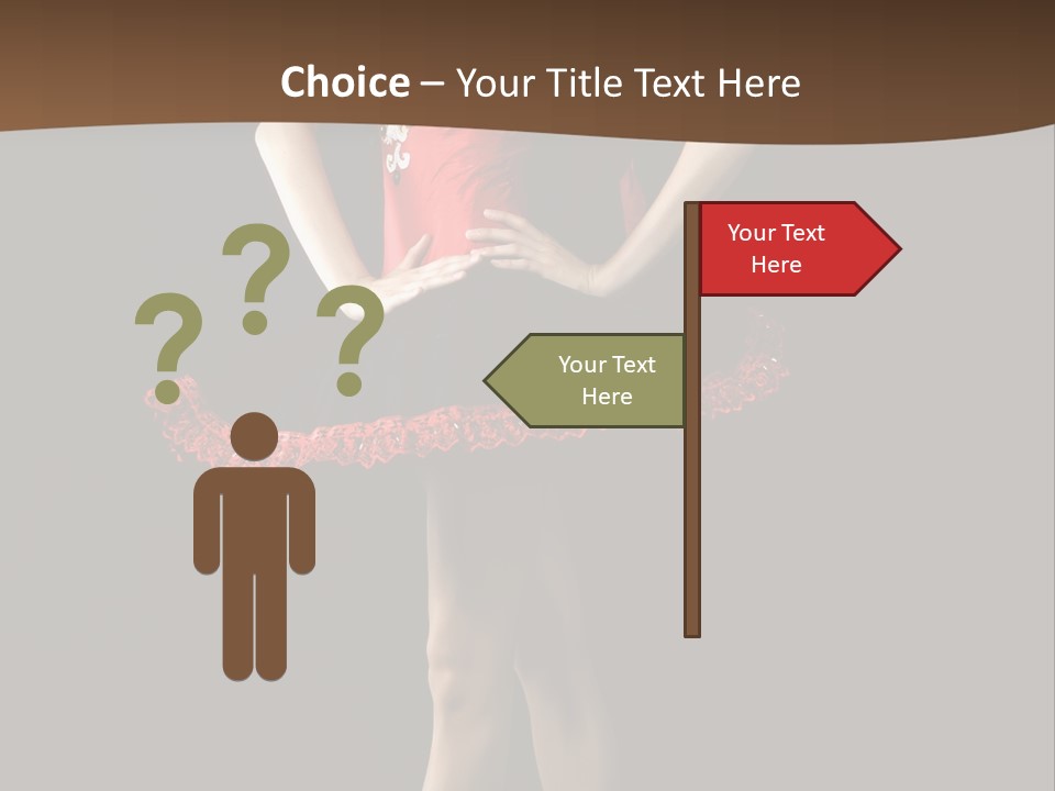 Classical Posing Color PowerPoint Template