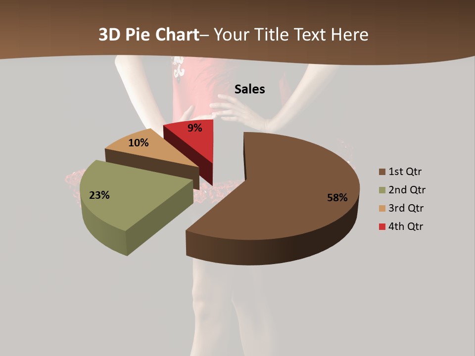 Classical Posing Color PowerPoint Template