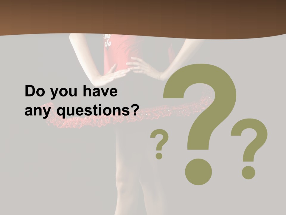 Classical Posing Color PowerPoint Template