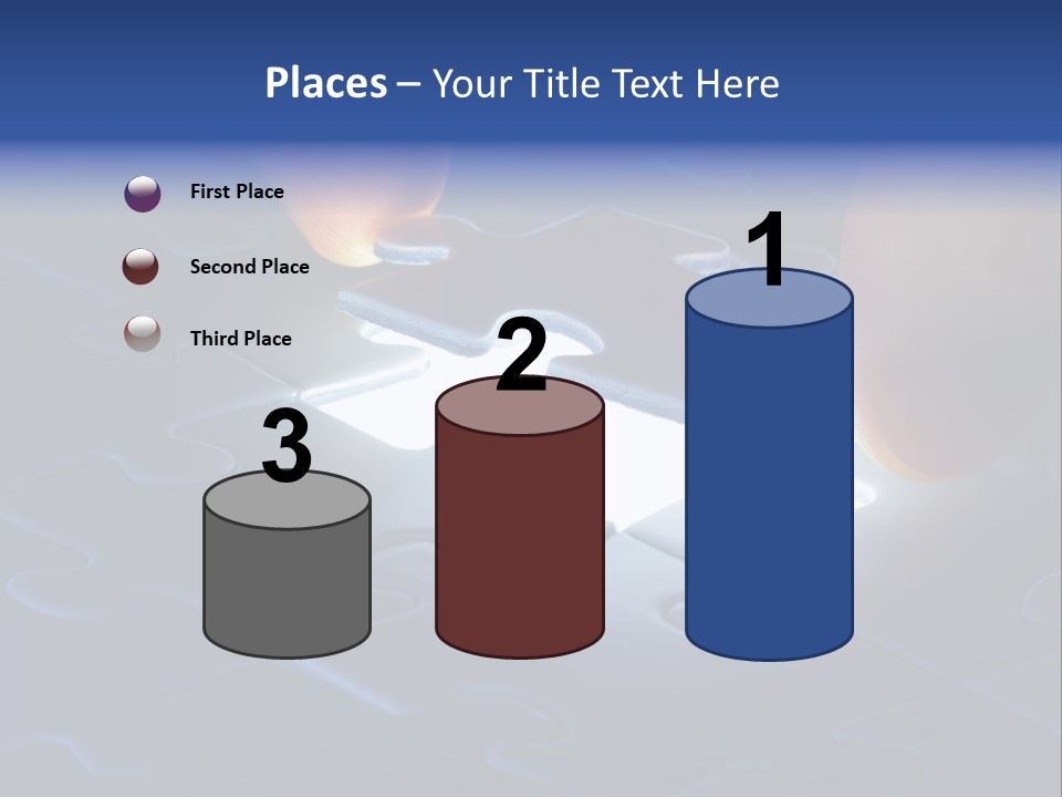 Solution Game Closeup PowerPoint Template